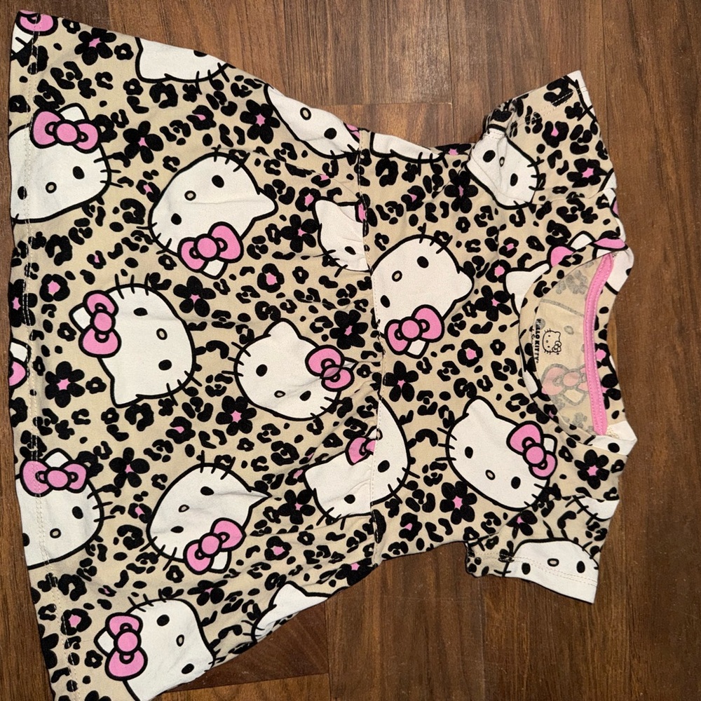 Hello Kitty Leopard Print Dress